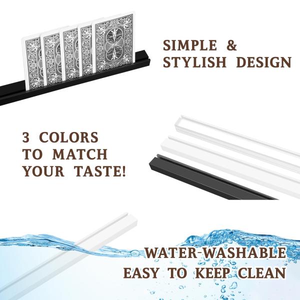 4 Пакет Прозрачный акриловый держатель игровых карт для игр Трампа Игры с картами