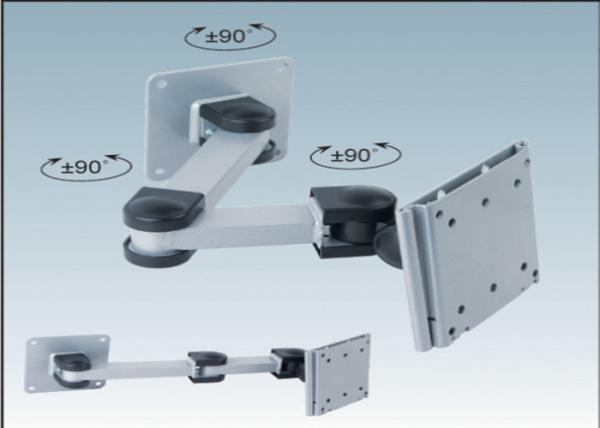 Customized 10 inch - 25 inch TV Wall Mount Brackets CE RoHs Certification