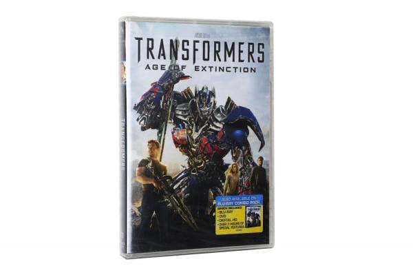 Transformers Age of Extinction dvd movie usa Version dvd with slipcover case free shipping