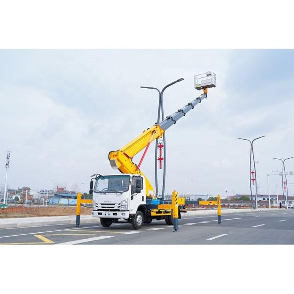 NMR KV100 NPR ISUZU 4x2 120HP 190HP 27 m 32 m 36 m Aerial Platform Truck