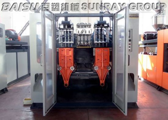 Medicine / Shampoo Bottle Small HDPE Blow Moulding Machine With Pneumatic System SRB70D-4