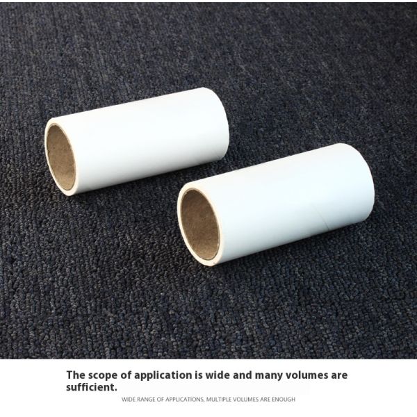 High Adhesion Clothes & Pet Hair Remover Solid Stock Magic Sticky Paper Brush Tealable Lint Roller Paper Core