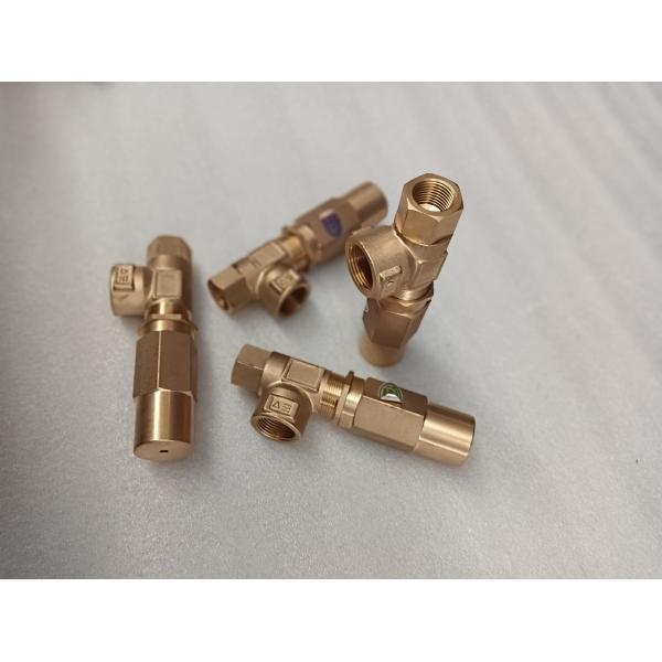 Rust Resistance Water Truck Valve Easy Operation Brass Safety Relief Valve