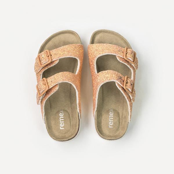 ISO9001 Kids PU Upper EVA Birkenstock Clogs outdoor With glitter color