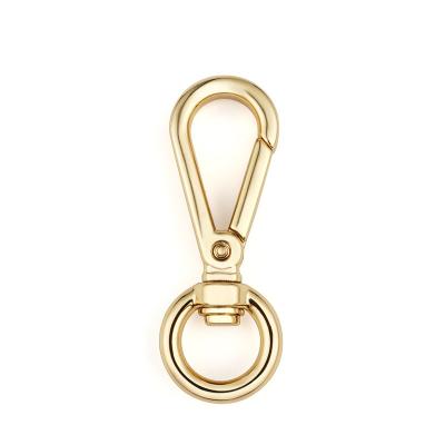 Metal Material Customized Logo Swivel Metal Snap Hook Buckle Handbag Accessory