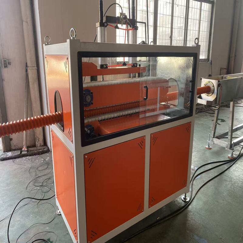 Carbon Spiral COD Pipe Extrusion Line HDPE Corrosion Resistant Optic Duct Production Line