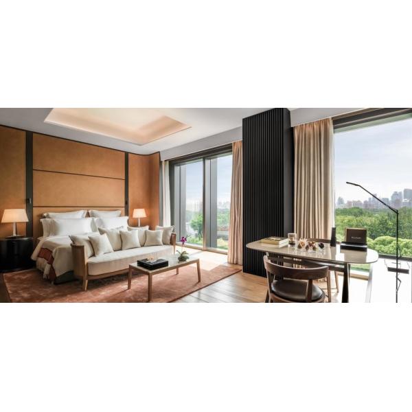 BALGARI Themed Five Star Hotel Bedroom Suites Furniture Sets Extravegant Vibe For Wealth