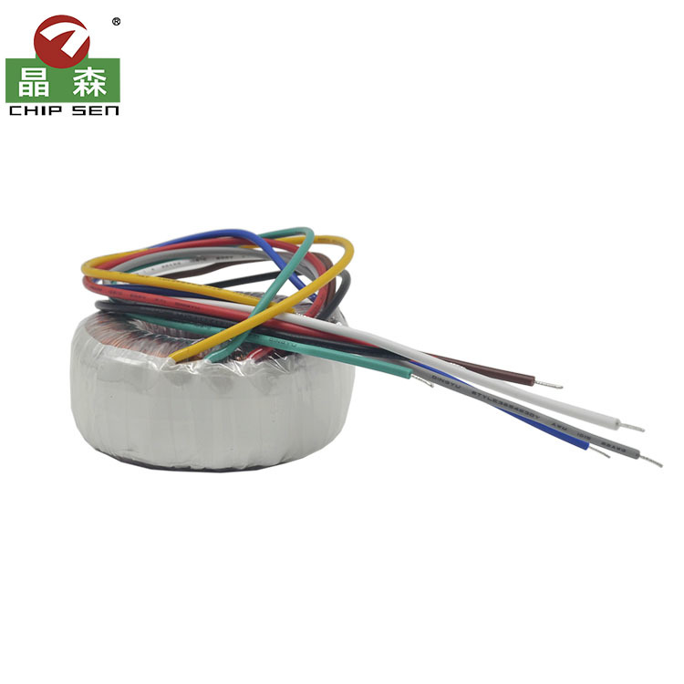 Noise Free Custom T50 380v To 24v Toroidal Transformer For Audio Amplifier