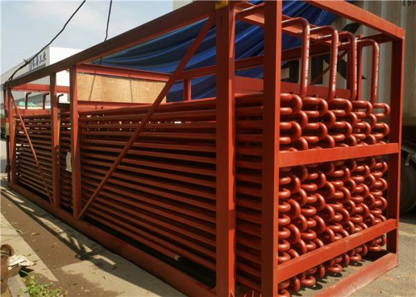 Stainless Steel Gas Steam Superheater Coil Corrosion Resistant