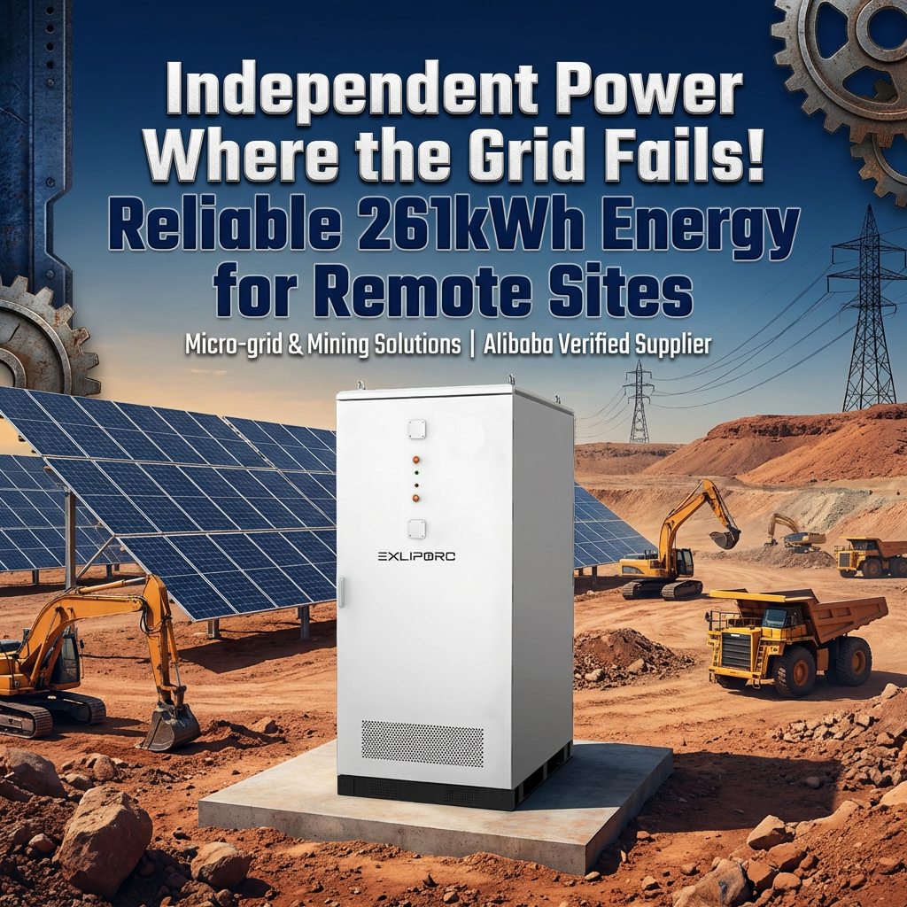 125kW 261kWh Off-grid Microgrid BESS for Mining & Remote Area Reliable Liquid Cooled ESS