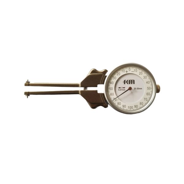 20-35mm Interchangeable Anvils Inside Dial Caliper Gauge for Measuring Holes and Grooves