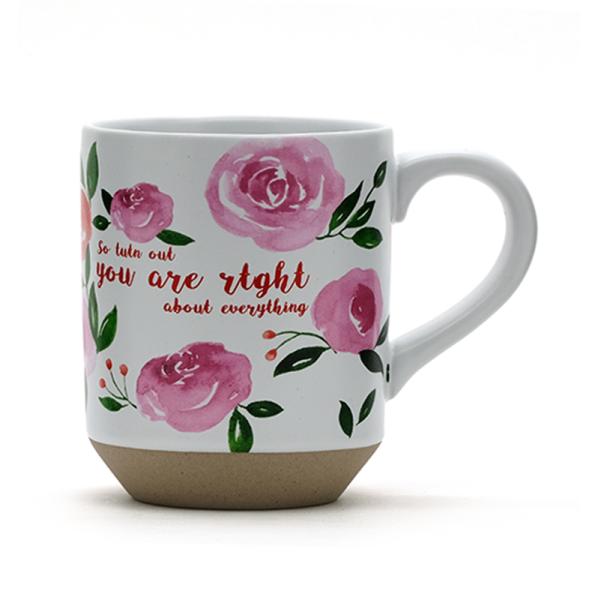 12 унций Каменное матери керамические чашки для кофе подарочный набор День святого Валентина керамика 12x8.2x10CM