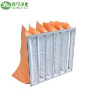 F5 - F9 califican la eficacia media multi del filtro de aire del bolsillo para el sistema primario de la HVAC de la filtración