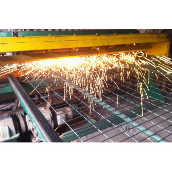 120 Mesh / Min Metal Panel Welded Wire Mesh Machine