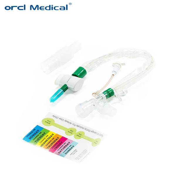 Easy Identification in Pediatric Intensive Care Disposable medical 24H 72H Color-Coded Closed Suction Catheter 