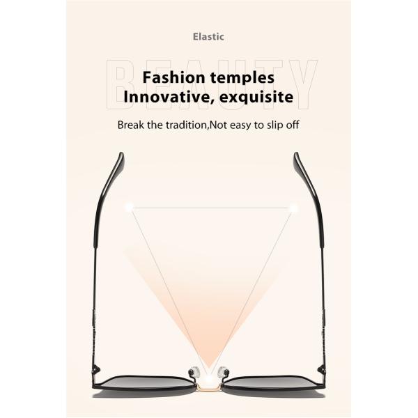 Солнечные очки металла женщин CE поляризовывали подгонянный объектив TAC логотипа