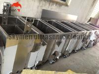 el tanque de impregnación de la lavadora de 258L 3000W para instalar tubos la boquilla