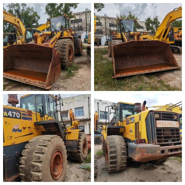 Komatsu WA470-6 Used Loader Well-Maintained, Strong Engine, Great Undercarriage