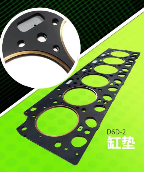Pacote de revisão Komatsu 6D95 6209-21-1200 CAT C15 C18 467-5333 D6D Presa do cilindro 20840747