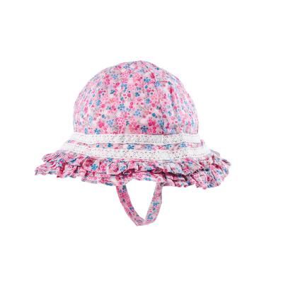 OEM Toddler Cotton Baby Outdoor Bucket Hats 50cm Sun Protect Hat