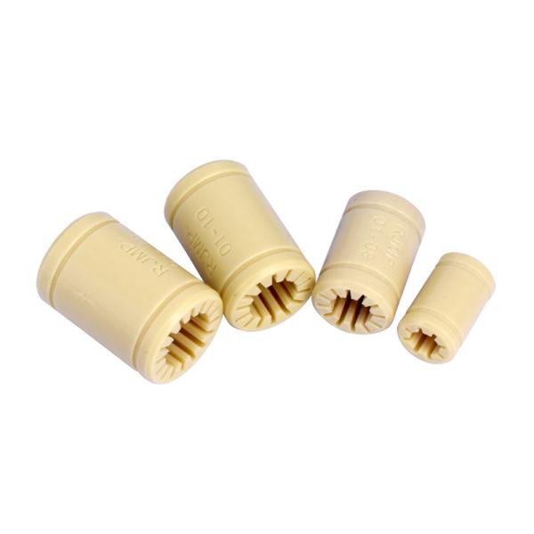 Yellow LM8UU LM10UU LM12UU Plastic Linear Bearing For 3D Printer