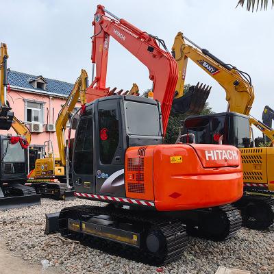 40.5kw Hitachi ZX70 Mini Hitachi Second Hand Excavators 4170mm Depth
