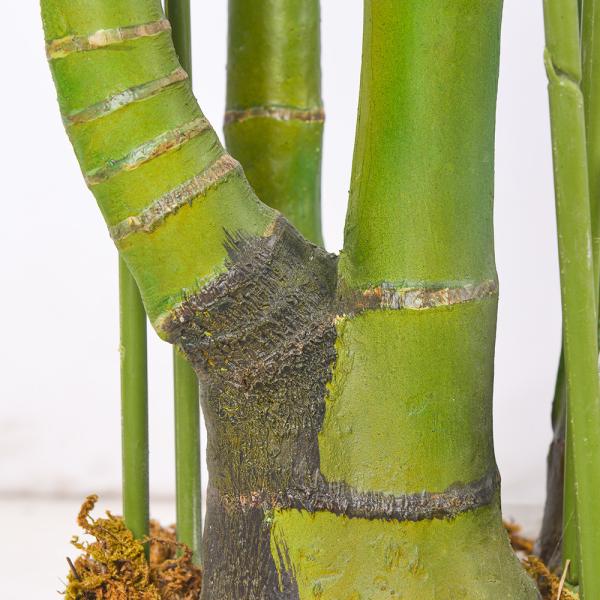 Palm Plant Artificial Giant Kentia Palm Cluster - 11.8ft Commercial-Grade W/Anti-Theft Tech (Multi-Trunk)