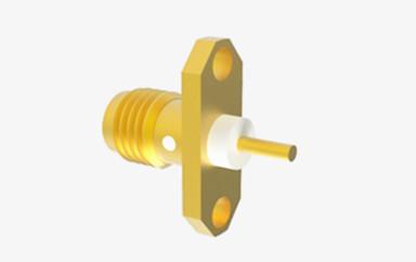 Ligação coaxial RF de latão de 2 buracos feminina de série SMA