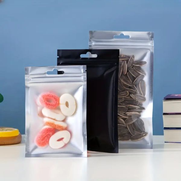 Recyclable Eco Friendly Small Mini Ziplock Plastic Color Mylar Zip Lock Stand up Pouch Aluminum Foil Bags