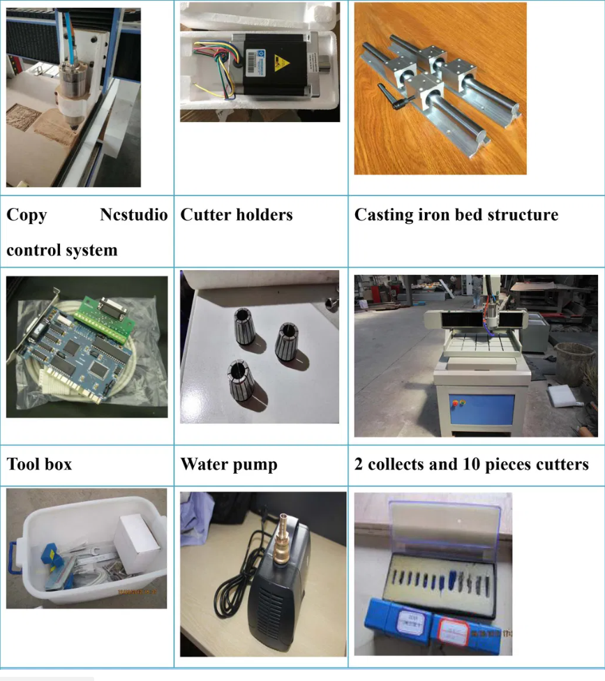 MY-116 CNC Router Machine, 3 Axis Advertising CNC Engraving Machine for Wood PVC Acrylic Metal