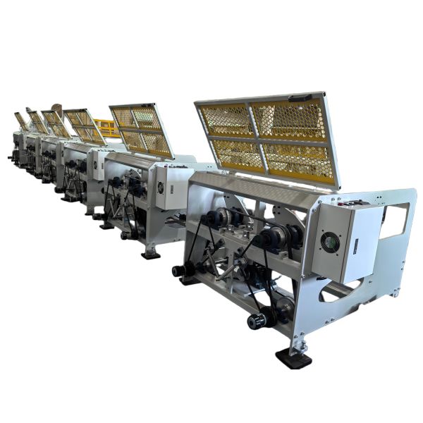 High Efficiency 20K Double Station Twisted Paper Rope Machine Stable Output for Paper Rope Production