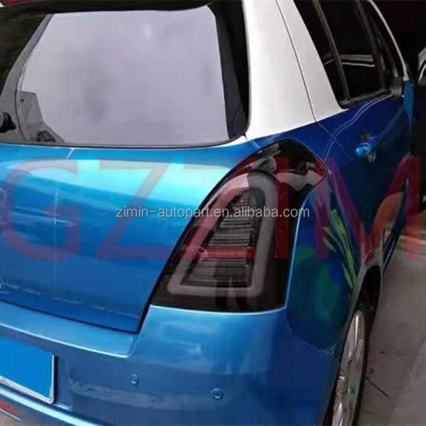 ABS пластиковый светодиодный задней лампы хвостовой свет для Suzuki Swift 2008-2014