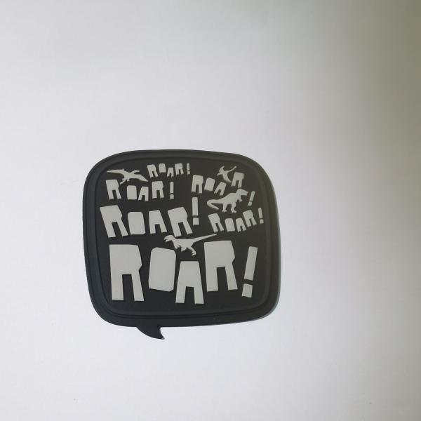 Заплаты PVC Eco дружелюбные резиновые выбили нежность силикона 3D логотипа