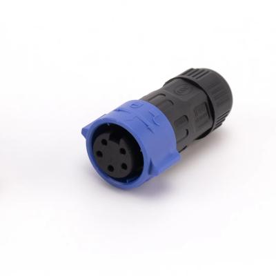 Self Locking Garden Light Cable Connectors M25 Waterproof Wire Type 20 AWG Gauge