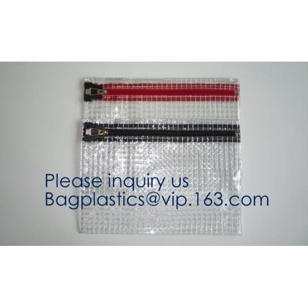 Zipper Vinyl PVC Leather Bank Deposit Bags Bank Deposit Bag With Key Ring,Locking Courier Bag 1000 Denier Nylon Combinat