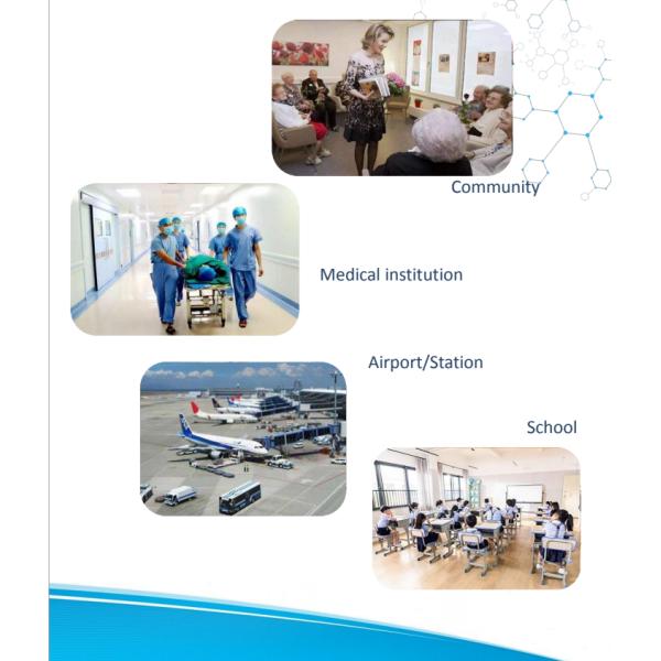 Набор теста пневмонии ИгМ/ИгГ романный Коронавирус, коллоидные наборы теста Коронавирус золота