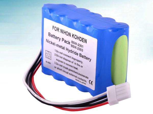 bateria recarregável médica de 12v 3800mAh para Nihon Kohden BSM2301/BSM2301K/BSM2303C