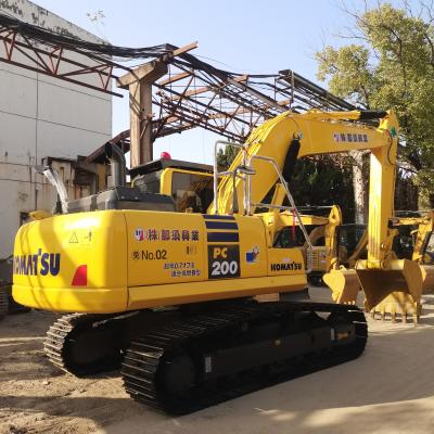 Excavadora Komatsu PC200 PC220 PC130 usada em bom estado e custo orçamental no Japão