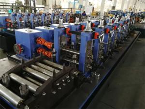 Tubulação reta da emenda ERW que faz a linha de produção soldada máquina
