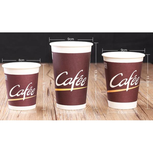 8/12/16 oz coffee milk tea cups