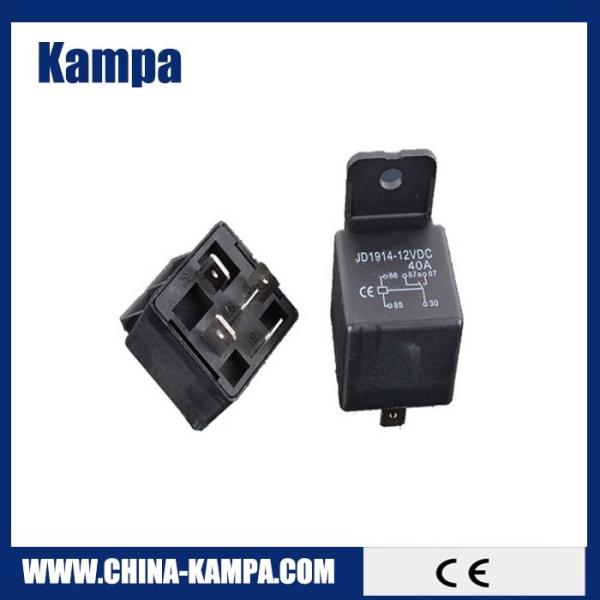 JD1914/12VDC 40A/12VDC 5Pin black color auto relay