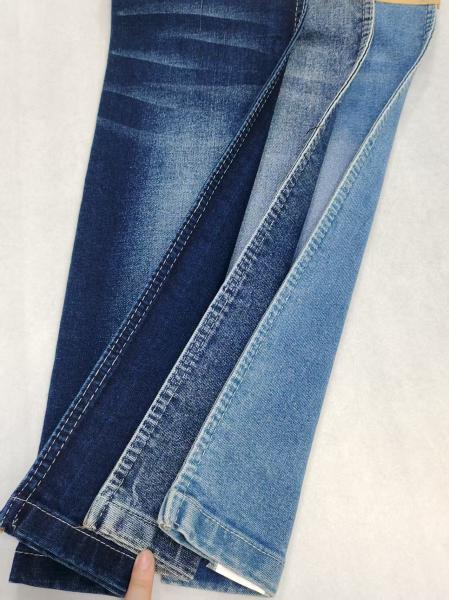 Tejido denim índigo oscuro de sarga derecha de 11.5 oz con construcción 8*16/55 para jeans