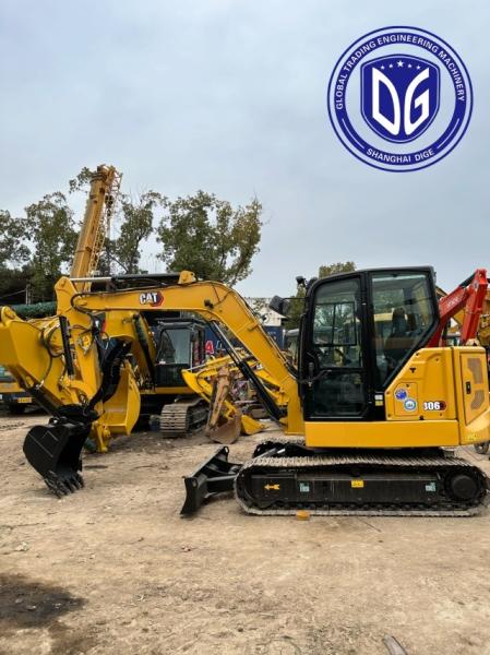 Utilisé CAT 306GC Dernier modèle de mini-excavatrice Caterpillar de 6 tonnes de bonne qualité, en vente