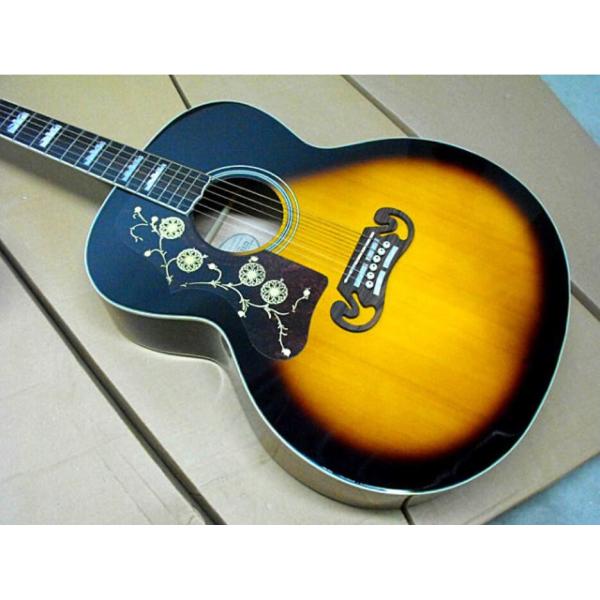 2018 New left handed Chibson G200 acoustic guitar lefty GB GB200 electric acoustic guitar lefty vintage looking