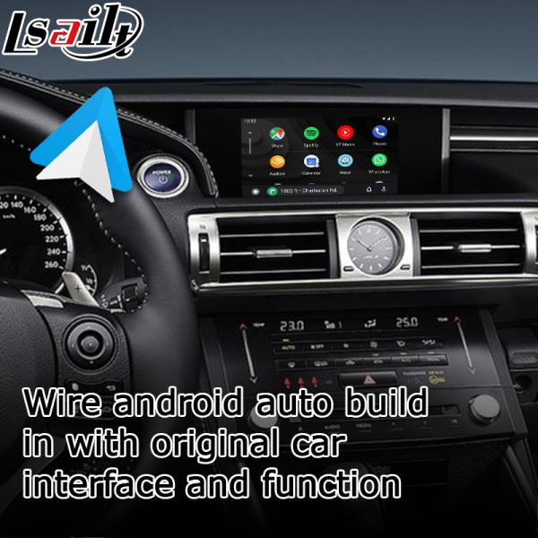 Android Auto Carplay Interface Youtube Play For Lexus IS200t IS300h IS350 2011
