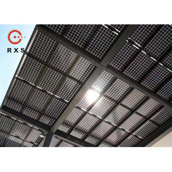 класс пожарной безопасности 380W панелей солнечных батарей 24V BIPV Monocrystalline высокий
