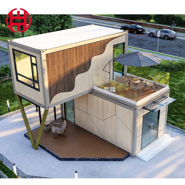 Casa de contêineres de 20 pés para o Club Hotel Steel e suporte técnico online