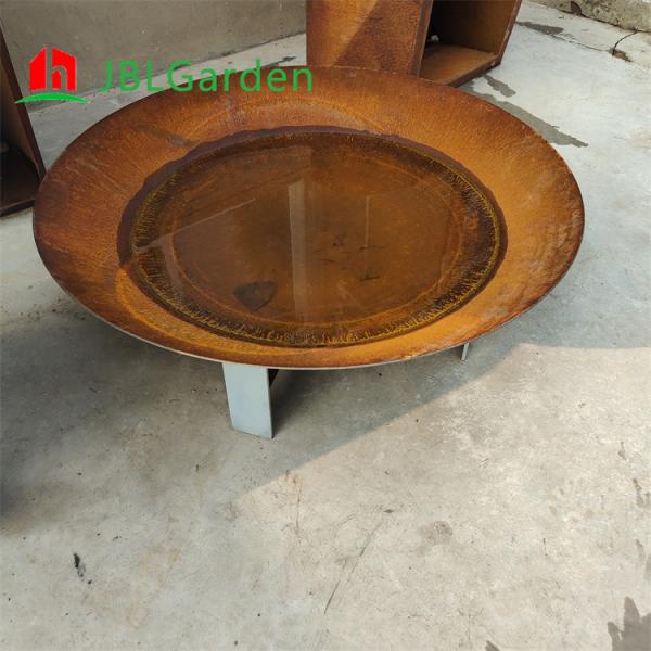 39,5 fogo de aço Pit Bowl Outdoor do metal do ferro fundido do OEM Corten