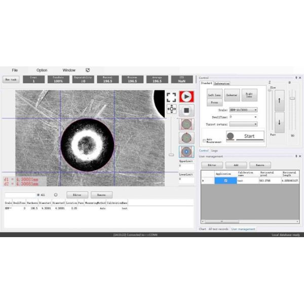 Fully Automatic Brinell Hardness Tester MHBS-3000AZF with Motorized Lifting Structure