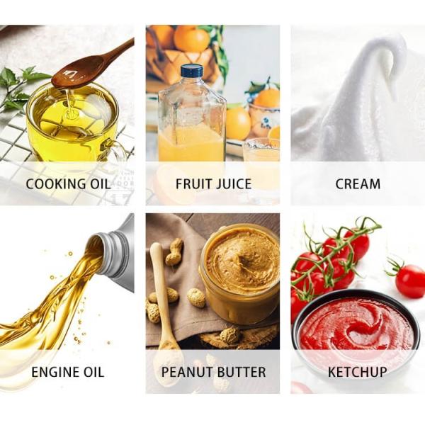 Semi Automatic Pneumatic Packaging Machine Filled With Honey Peanut Butter Ketchup Soy Sauce Jam Bottle